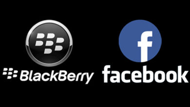 فيسبوك دخلت في مفاوضات للاستحواذ على بلاك بيري blackberry and facebook