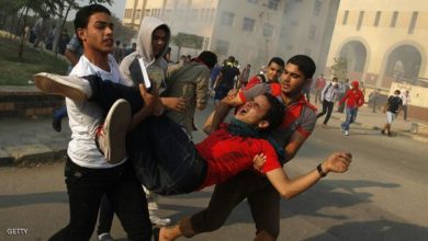 حكومة مصر تسمح للشرطة بدخول الجامعات 1 485532