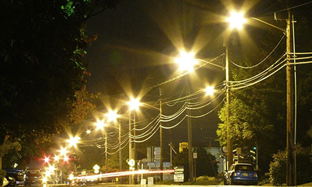 light pollution f