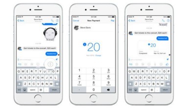فيسبوك تكشف عن ميزة لإرسال الأموال عبر تطبيق ماسنجر facebook send money Messeng 598x337