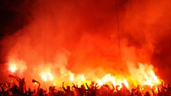 165369061 galatasarays supporters light flares during gettyimages