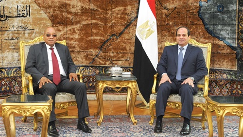 رئيس جنوب أفريقيا: «السيسي» محب لشعبه وأعاد الأمن والاستقرار لمصر 47