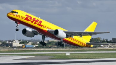 dhl plane