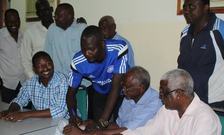 بالصور .. مساوي: لم اساوم في التجديد للهلال - تسجيلات تكميلية السودان 2015 هلال سيف مساوي 2