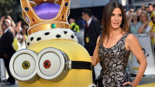 ساندرا بولوك سعيدة بأول أدوارها "الشريرة" 1 752190