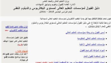 إغلاق باب التقديم للقبول بالجامعات غداً (السبت) التقديم الالكتروني للجامعات السودانية