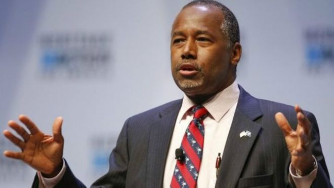 بن كارسون المرشح الجمهوري المحتمل لرئاسة أمريكا: الإسلام غير متوافق مع الدستور الأمريكي بن كارلوس