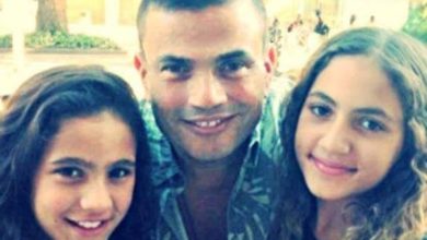 Amr Diab with his sons 11