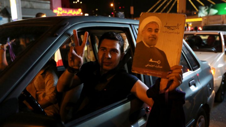 الرئيس الإيراني: "الموت لأمريكا" مجرد شعار وليس إعلان حرب ايران