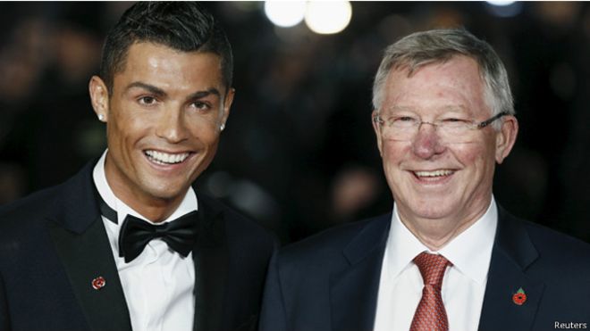 رونالدو في افتتاح فيلمه