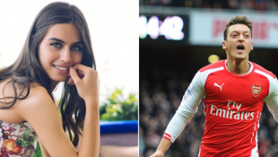 هل يرتبط الألماني مسعود اوزيل بملكة جمال تركيا؟ n AMINE GULSE AND MESUT OZIL large570