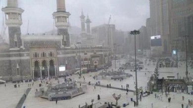 أمطار رعدية