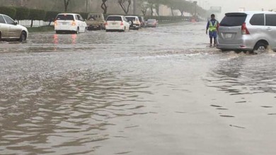 أمطار غزيرة في السعودية4