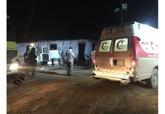 حادثة موجعة .. 3 عمال يحرقون طفلاً مواطناً حريق الرياض