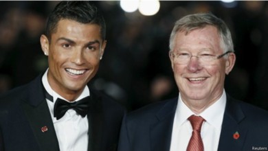 رونالدو في افتتاح فيلمه