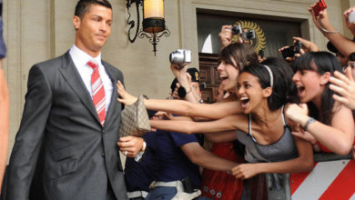 كرستيانو والبنات