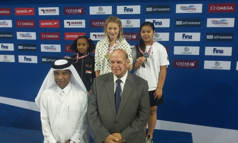 بالصور... السودان يحرز ست ميداليات في بطولة السباحة الدولية بقطر 12313672 10153864811884623 8176697960950688625 n