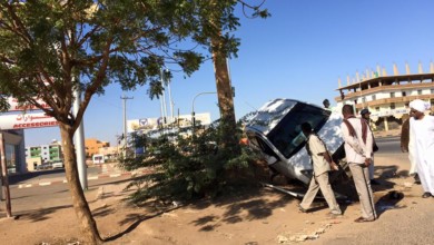 مسؤول سوداني ينجو من موت محقق في حادث سير مروّع 12390893 10208362816286345 7816561376928321727 n