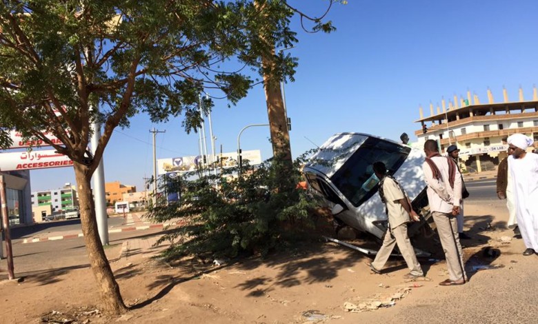 مسؤول سوداني ينجو من موت محقق في حادث سير مروّع 12390893 10208362816286345 7816561376928321727 n