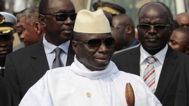 " يحيى جامع " رئيس جامبيا يعلن بلاده جمهورية إسلامية n YAHYA JAMMEH large570