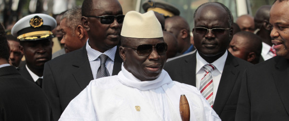 " يحيى جامع " رئيس جامبيا يعلن بلاده جمهورية إسلامية n YAHYA JAMMEH large570
