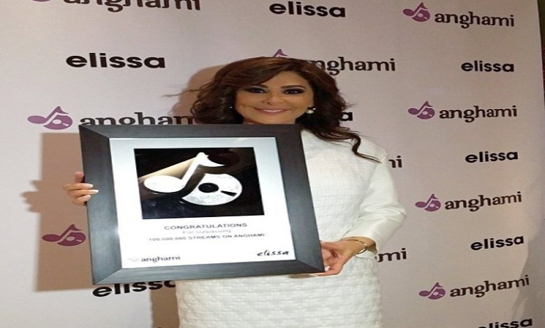 إليسا تفوز بجائزة “أنغامي” اليسا وانغامي