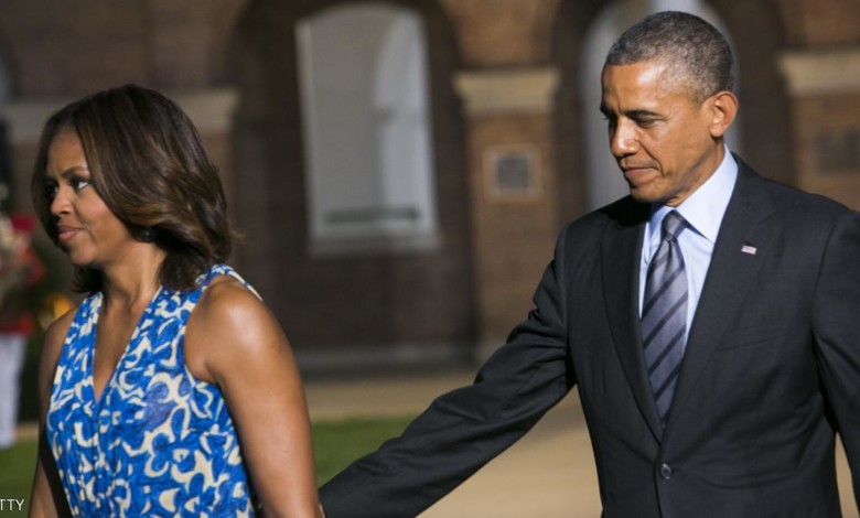 اوباما وميشيل
