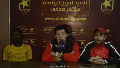 مدرب المريخ البلجيكي