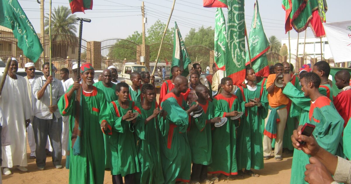 حكومة الجزيرة تشارك الطرق الصوفية الإحتفال بالمولد النبوي الشريف ميدان المولد ام درمان