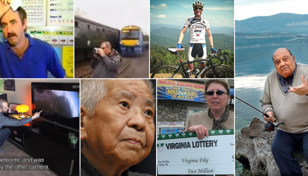 أكثر 7 أشخاص محظوظين في الكون أكثر 7 أشخاص محظوظين في الكون