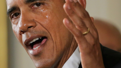 باراك اوباما يبكي