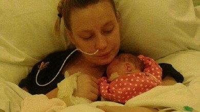 بريطانية تنجب بعد غيبوبة