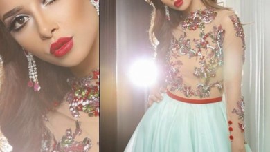 بلقيس بفستان بلون الجسم يعرضها لهجوم