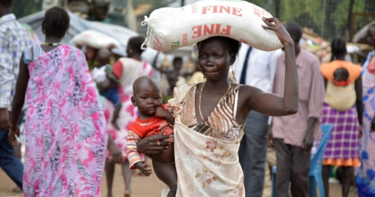 السودان.. موجة نزوح جديدة بعد معارك جبل موية نزوح الجنوبيين