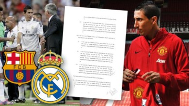 ريال مدريد منع دي ماريا من الانتقال إلى برشلونة