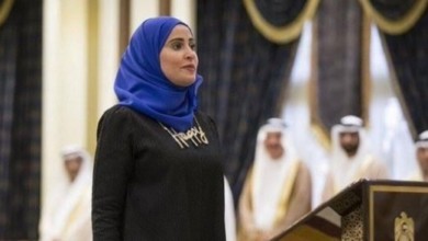 قلادة وزيرة سعادة “أبناء زايد” تخطف الأضواء وتشعل مواقع التواصل وزير السعادة