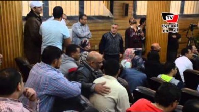 بالفيديو ..مشادات بين السائقين في مؤتمر أصحاب التاكسي الأبيض 33601