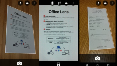 أفضل تطبيق لتصوير المُستندات الورقية وحفظها على الموبايل OfficeLensDroid