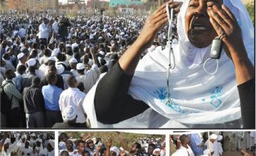الفانوس انطفأ والعثرات كثُر والآمال تلاشت وفي التشييع صفحة جديدة فتحت.... "ما لا يمكن تجاهله" ظل "الترابي" وتركته موت الترابي