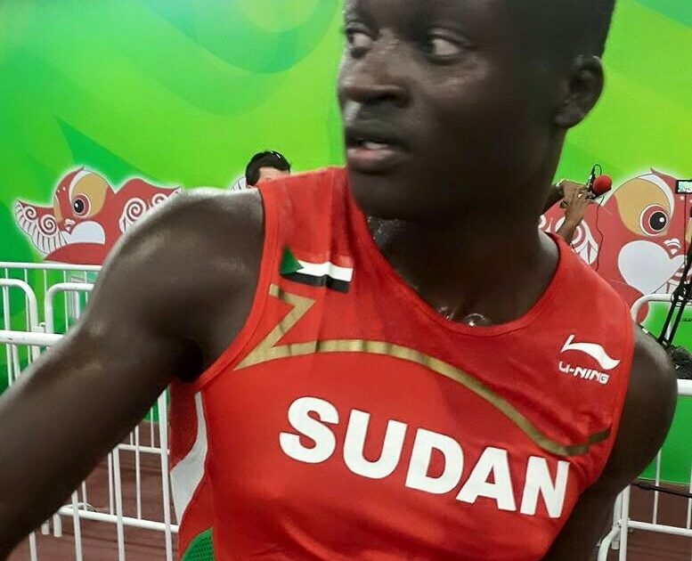 في بطولة العالم لألعاب القوى.ممثل السودان الوحيد يخرج من التصفية الأولى لسباق 200 متر العداء احمد علي