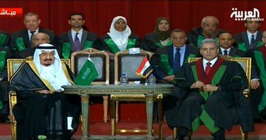 جامعة القاهرة تمنح الملك سلمان الدكتوراه الفخرية الملك سلمان 1