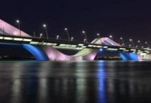 جسر ابوظبي احدي انجازات زها حديد
