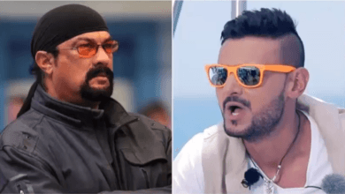 لعبة رامز جلال بالنار توصله إلى المشفى على يد ستيفن سيغال رامز