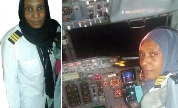 حبيبي خاف يوم الذهاب في بساط الريح المهاب..’’ الحاجة عثمان’’ أول سودانية توكل إليها قيادة طائرة طيار الحاجة عثمان