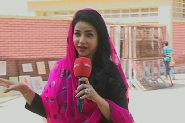 بالصور.. وبفضل المذيعة تسابيح خاطر..الإعلامية السعودية لجين عمران عروس في السودان لجين في السودان