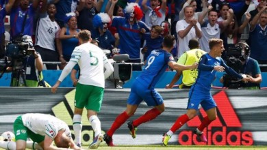 غريزمان يقود فرنسا لدور الثمانية غريزمام 1 - غريزمان يقود فرنسا لدور الثمانية