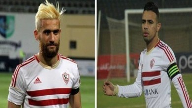 مشاجرة بين حازم إمام وباسم مرسي بالسكاكين قبل موقعة صن داونز الزمالك باسم - مشاجرة بين حازم إمام وباسم مرسي بالسكاكين قبل موقعة صن داونز