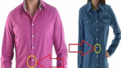5 أسباب لوضع أزرار الرجال على اليمين والنساء على اليسار قمصان - 5 أسباب لوضع أزرار الرجال على اليمين والنساء على اليسار