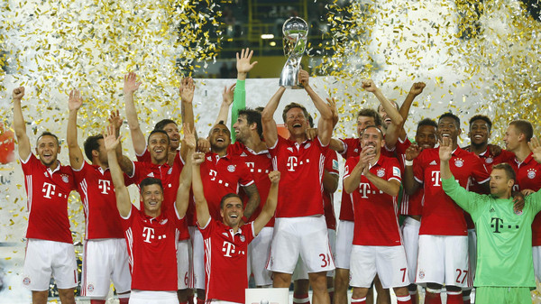 بايرن يتوج بطلاً لكأس السوبر الألماني ميونيخ