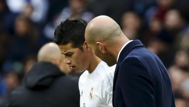 زيدان: رودريغيز لن يغادر أسوار ريال مدريد زيدان - زيدان: رودريغيز لن يغادر أسوار ريال مدريد